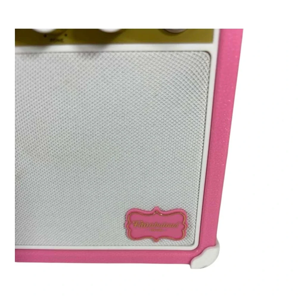 Replacement Part FAO Schwarz Pink Stage Stars Amp Batteries Tested-24 HOUR SHIP!